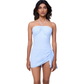 Asymmetrical Short Pleated Dress